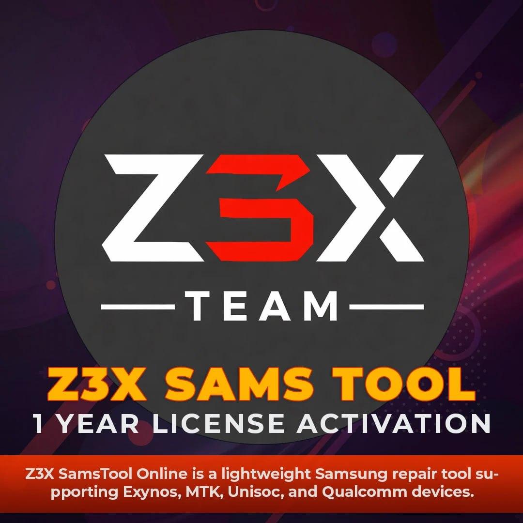 Z3X SamsTool Online - 1 Year Activation ( Existing User )( Z3X sams tool )✅️