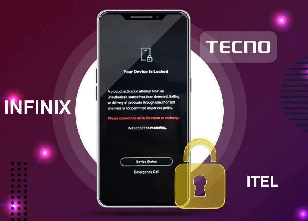 Tecno/Infinix Premium MDM Permanent Unlock Only Fresh Order 100%   1-3 hour 12max  ☑️Supplier #3