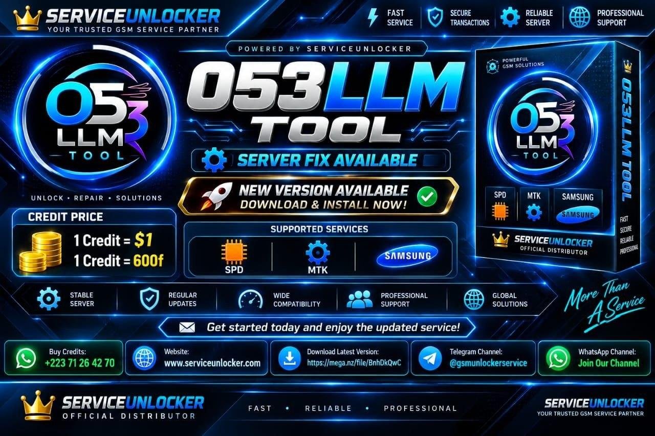 Recharge Crédit 053LLM TOOL - Reseller Official